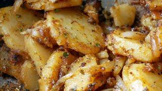 We're Having Skillet Potatoes and Onions for Breakfast | How to make Skillet Potatoes