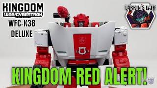 Transformers Kingdom Deluxe Red Alert Review WFC-K38 (Walgreen Exclusive), Larkin's Lair