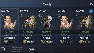 [Top10] 5vs5 Courageous Battlefield - Khakhakhaku party(Thai clan) [Lineage 2 Revolution]