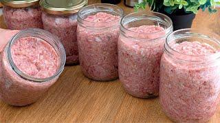 Instead of buying sausage, I make sausage in a jar! Cheap and practical