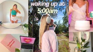 WAKING UP AT 5AM  productive habits, mindful + finding balance