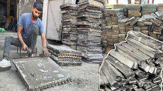 How Old Radiator Recycling Process & Making Shiny Brass Bars in Factory | Amazing Mechanics