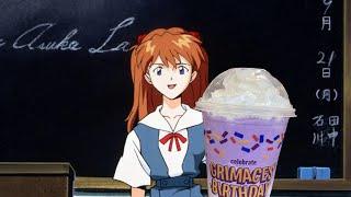 Asuka Gets a Grimace Shake