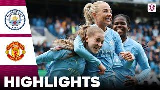 Manchester City vs Manchester United | Highlights | FA Women's Super League 23-03-2024