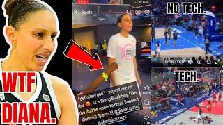 RACISM! Diana Taurasi CAUGHT IGNORING YOUNG BLACK FAN on VIDEO! WNBA Referee, Caitlin Clark DRAMA!