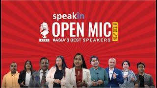 SpeakIn Open Mic 2021 - Delhi