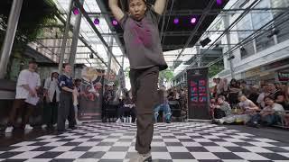 Jeffery Hu vs Amanda QUARTER FINALS Hip Hop | BrisAsia Dance Battles 2024