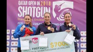 Italian Olympic champion Chiara Cainero wins skeet gold in Qatar