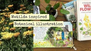 Matilda inspired botanical illustration | Nature Journal 