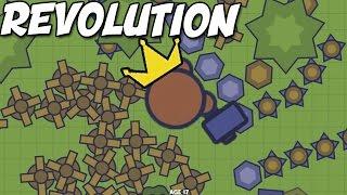 They REBELLED Against ME?  Biggest Army, Biggest Fort (MooMoo.io Gameplay)