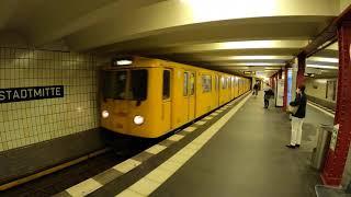 Berlin U Bahn BVG Class A3 Kleinprofil train unit