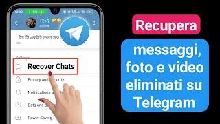 Come recuperare messaggi, chat, immagini e video di Telegram cancellati (metodo 2024)