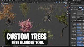 FREE Blender Trees Just A Click Away!