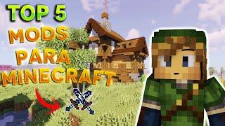 ¡TOP 5 MODS ÚTILES QUE MEJORAN TU MUNDO SURVIVAL! MINECRAFT 1.15.2+FORGE/¡MiniMapa, Ores y más!