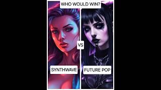 SYNTHWAVE VS FUTURE POP | Who would win? | Link in bio! #rom33ror #synthwave #futurepop #cyberpunk