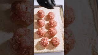Polpettine fritte di mortadella e toma con maionese al lime - giornata mondiale del picnic - #short