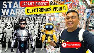 EP #5  Exploring Japan's Biggest Electronic Store in Akihabara - The Land of Anime