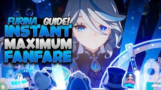 FURINA FANFARE GUIDE - Gain Fanfare FAST, Visual Indictor, Rotations, Mechanics! Genshin Impact