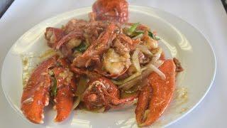 HOW TO COOK RESTAURANT Lobster with ginger and spring onion properly!!