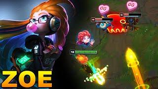 When ZOE Main Have 400 IQ - Best Of Zoe