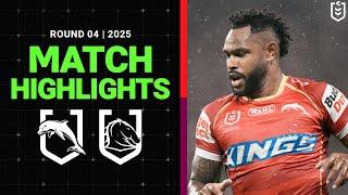 NRL Match Highlights 2025 | Dolphins  v Broncos | Round 4