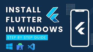 how to install flutter in windows 10 | how to setup flutter on windows | flutter installation