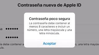 Cómo cambiar la contraseña de una cuenta de iCloud (fácil )