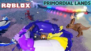 ROBLOX PRIMORDIAL LANDS! Amazing Creatures, Dragons, Hoopy!! Animal Survival Game