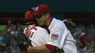 Chris Carpenter finishes off third shutout of 2005