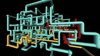 3d Pipes Animation Screensaver