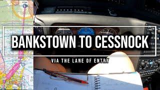 Bankstown to Cessnock (YSBK-YCNK) FULL Flight Lesson!