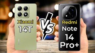 Xiaomi 14T Vs Redmi Note 14 Pro Plus  Full Specs Comparison