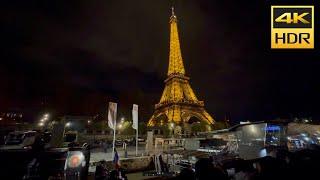 Sightseeing Cruise on the Seine River by night  | Paris, France 