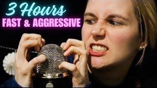 3 HOURS of Fast & Aggressive ASMR