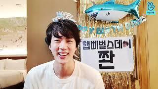 JIN VLIVE 04.12.21 Перевод праздничной трансляция Джина [RUS SUB][РУС САБ][ENG SUB]