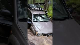 Car Sinks Into the Abyss of Mud! #shorts