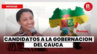 Candidatos a la Gobernación del Cauca 2024 - 2027