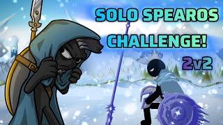 Only Using General Spearos In 2v2! Stick War: Saga Solo General Challenge