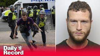 Rioter who fuelled Rotherham hotel fire handed joint highest riot-related sentence by judge