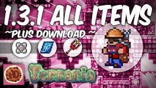 Terraria ALL ITEMS MAP DOWNLOAD 1.3.1 | Builders Workshop | Terraria Every Item!