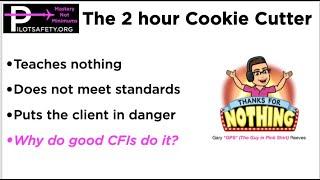 Top 5 Mistakes that Good Instructors make on Flight Reviews and IPCs