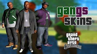 GANGS SKINS (GTA5) PARA GTA SA