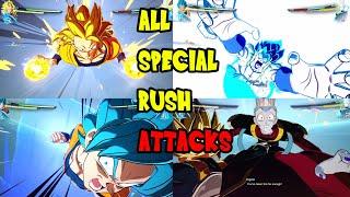 All Unique special rush attacks - Dragon Ball: Sparking Zero!