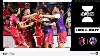 St. Louis CITY SC vs. FC Dallas | Leagues Cup | Full Match Highlights | July 27, 2024