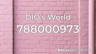 20 Popular Dio Roblox Music Codes/IDs (Working 2021)