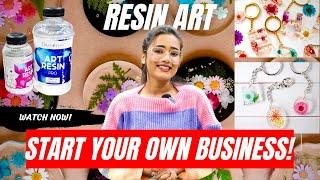 Full Tutorial of RESIN ARTWORK | For beginners | Craft | gimaashi