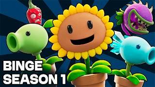 Plants vs Zombies Animated ALL EPISODES Season 1 - PVZ supershigi minis