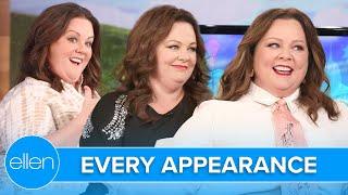 Every Time Melissa McCarthy Appeared on the 'Ellen' Show