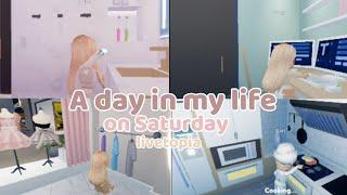 A day in my life  • on Saturday • || Livetopia || Roblox Dav's !  |