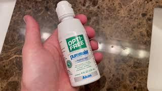 Great For Contacts, Opti Free Pure Moist Contact Solution Review